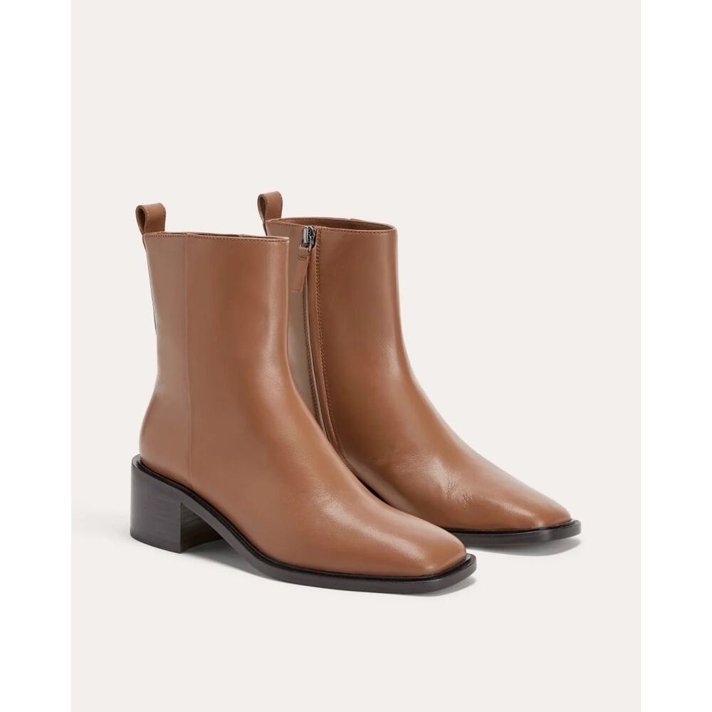 Everlane The City Boot in Saddle Brown Size 7
